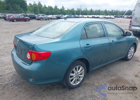 2009 Toyota Corolla Le из США, поврежденный, VIN JTDBL40E199038025
